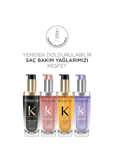 Kerastase Chronologiste L'huile De Parfum Canlandırıcı Saç Bakım Yağı 75 ML