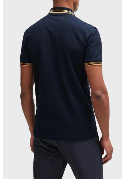 Boss Erkek Polo Yaka T Shirt 50506193 401 Lacivert Lacivert