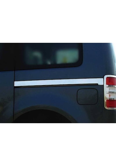 Vw Caddy Krom Sürgülü Kapı Çıtası 2 Parça 2015-2020 Arası