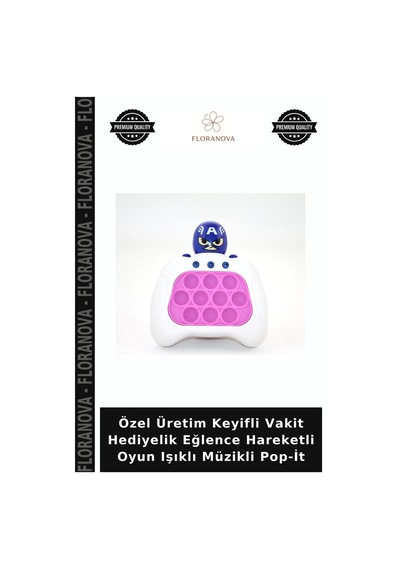Özel Üretim Keyifli Vakit Hediyelik Eğlence Hareketli Oyun Işıklı Müzikli Pop-it