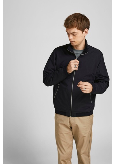 Jack & Jones Dik Yaka Bomber Ceket Siyah