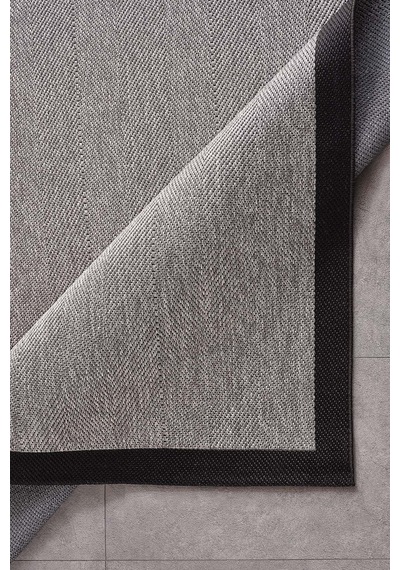 Gümüşsuyu Deco Sisal 80142 Gri Dikdörtgen Yıkanabilir Antitoz Halı