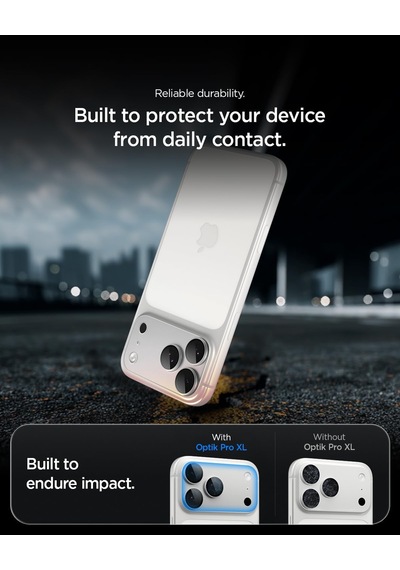 Apple Uyumlu iPhone 18 Pro İle Uyumlu Kamera Lens Koruyucu Tam Kaplayan Cam Kolay Kurulum Glas.tr Ez Fit Optik Pro Xl Silver - Agl12038 Diğer