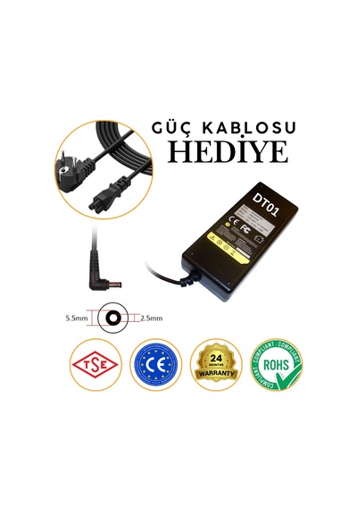 Asus Tuf Gaming Vg249q1r Vg279qr Notebook Adaptör Şarj Aleti