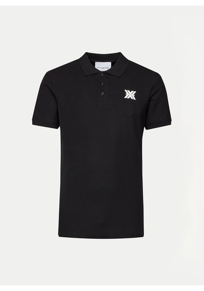 John Richmond Siyah Erkek Polo T-shirt Ump24010po