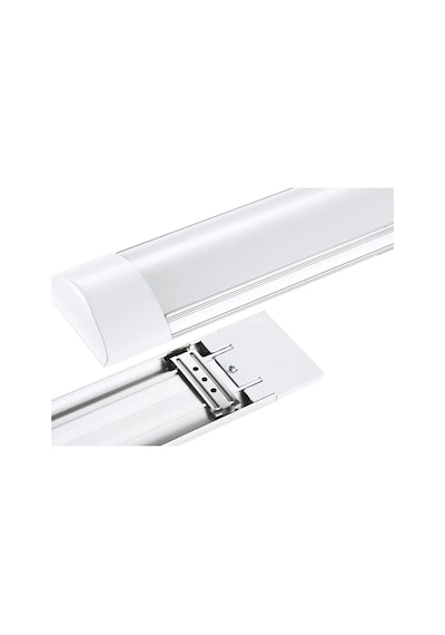 10 Adet Beyaz Led Bant Armatür 60 Cm 18 Watt Beyaz