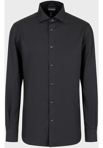 Emporio Armani Erkek Gömlek 3d1c86 1nıuz F054 Siyah Emporio Armani Erkek Gömlek 3d1c86 1nıuz F054 Siyah