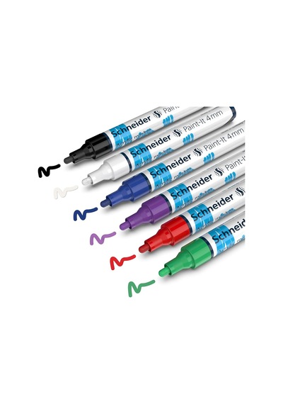 320 Akrilik Marker 4mm Set/1-120295 6 Lı Genel