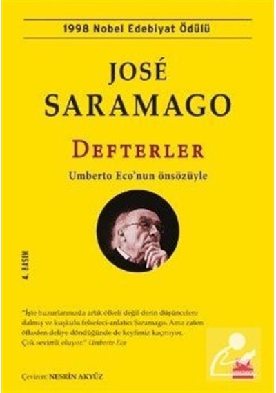 Defterler - Jose Saramago - Kırmızı Kedi