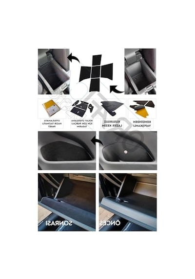 Kapı Cepleri Hariç Konfor Seti, Seat Leon Mk3/mk3.5/st Uyumlu