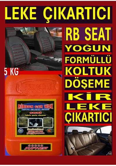 Rb Seat Koltuk-döşeme Kumaş Genel Temizleyici ,- Etkin Leke Çıkartıcı 5 Kg