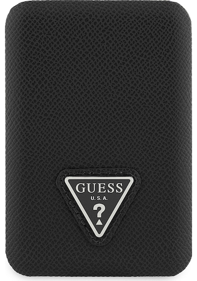 Guess 5000 mAh 15 W LED Göstergeli PU Deri Yüzey Üçgen Logolu Powerbank