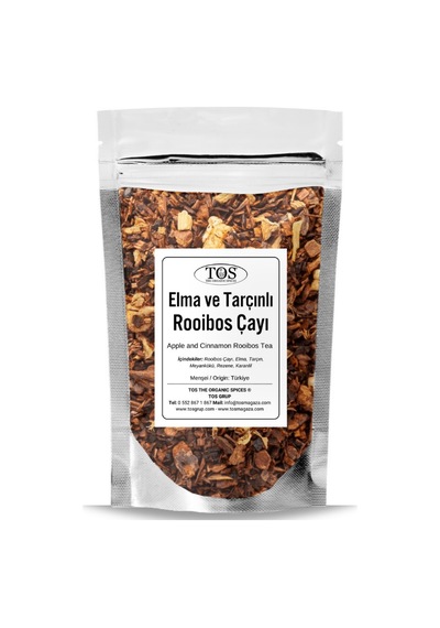 Tos The Organic Spices Elma ve Tarçınlı Rooibos Çayı 100 G