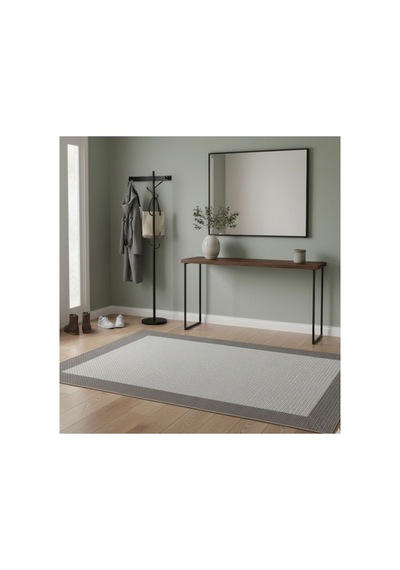 Lüks Sisal Makine Dokuması 8mm Dokuma Tabanlı Mutfak Balkon Halısı Vizon-gri Vizon-gri