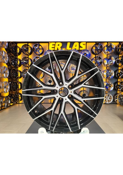 4 Adet Arceo Sevilla 8.5 18 5 114.3 Et35 Black Mack Jant Revize Edilmiş Takım