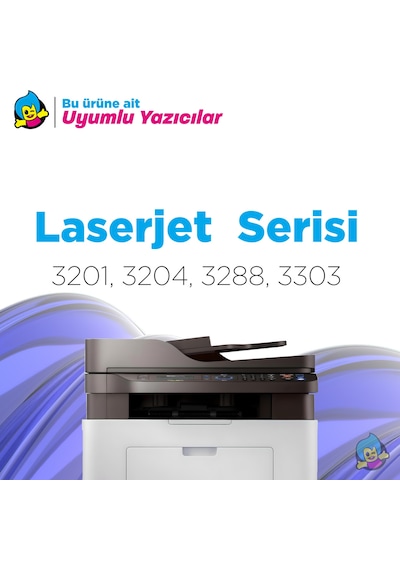 Hp Laserjet Pro 3201 Uyumlu Toner Takımı Çipli / 222a - W2220a Siyah - Mavi - Sarı - Kırmızı