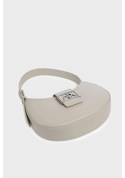 Armani Exchange Logolu Ayarlanabilir Askılı Çanta Kadın Çanta Xw002565 Af12039 U6208 Ekru