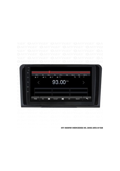 Myway Mercedes Ml Android Multimedya Carplay Navigasyon Ekran - 8gb Ram+128 Gb Hdd - Myway