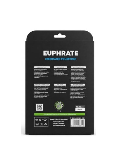 Euphrate Tank Bezi New Series 750 Gsm 75x55 Mıkrofaser-polıertuch Karma Renk Açık Indigo