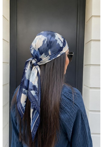 United Colors Of Benetton Flora Bandana/fular -1018-47 47 İndigo