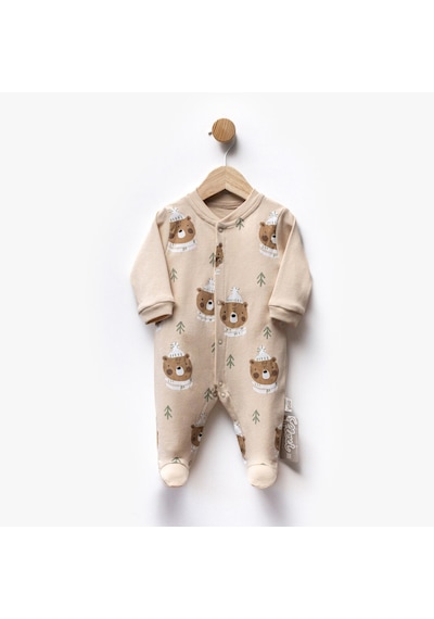 Flexi Bebek Tulumu 252282 Krem