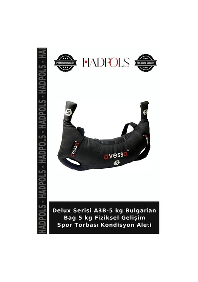 Delux Serisi Abb-5 Kg Bulgarian Bag 5 Kg Fiziksel Gelişim Spor Torbası Kondisyon Aleti