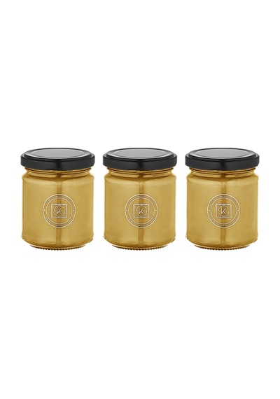 Selka Home - Rainbow 3'lü Renkli Cam Tasarım Kokulu Candle Mum Karışık