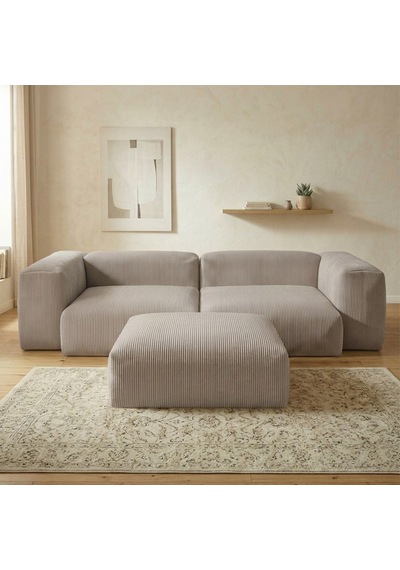 Relax Köşe Koltuk Takımı Sünger Koltuk Kanepe Divan Gri