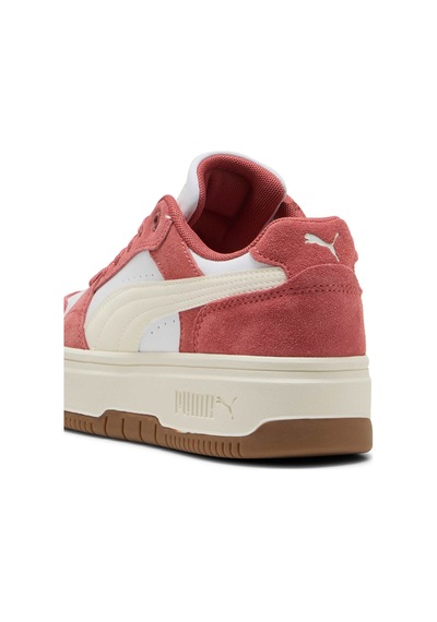 Puma Rebound Femme Low Suede Kadın Ayakkabı 402593 04 Beyaz