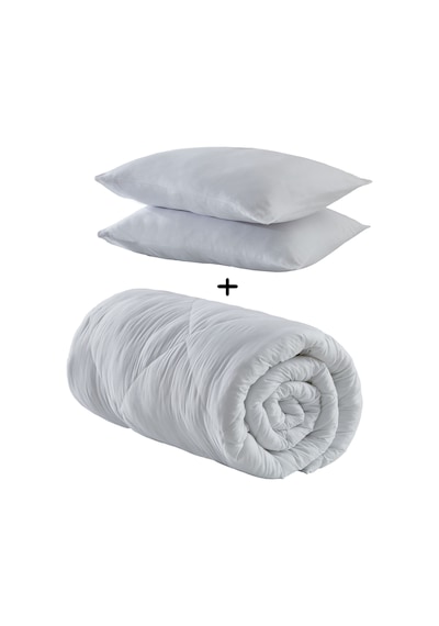 Komfort Home Battal Boy Microfiber Yorgan +2 Yastık Renkli