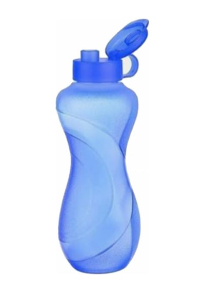 Petinka Sporcu Tipi Suluk Pratik 1500ml Kapasiteli Mavi El Matarası Mavi