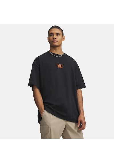 Under Armour Blitzing Low Erkek Siyah Tişört