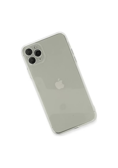 Newface Apple İphone 11 Pro Max Kılıf Fly Lens Silikon - Şeffaf