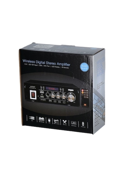Mekse Ua-101 30w Rms Stereo Bluetooth Şarjlı 12v Özellikli Amfi