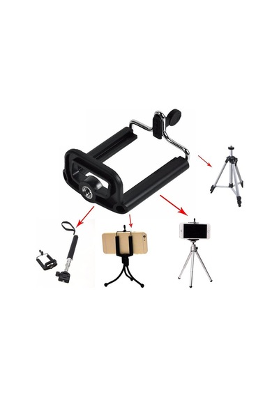 Thentech Akıllı Telefonlar İçin Tripod Telefon Tutacağı Başlığı Tripod Telefon Başlığı