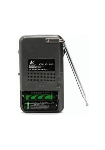 Knstar K-263 Taşınabilir Fm Radyo Cep Tipi Taşınabilir Fm Radyo