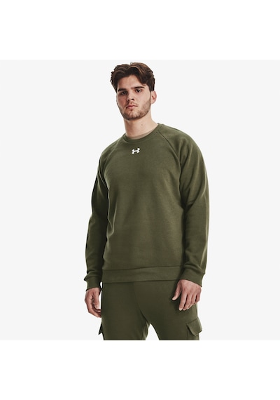 Under Armour Rival Fleece Erkek Yeşil Günlük Sweatshirt - 1379755