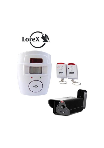 Caydırıcı Kamera + Kablosuz Alarm Sistemi (LR NG300+D12...