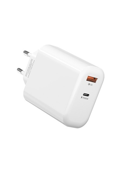 Gan Pd 65w / Qc 18w Hızlı Şarj Cihazı İle Beyaz