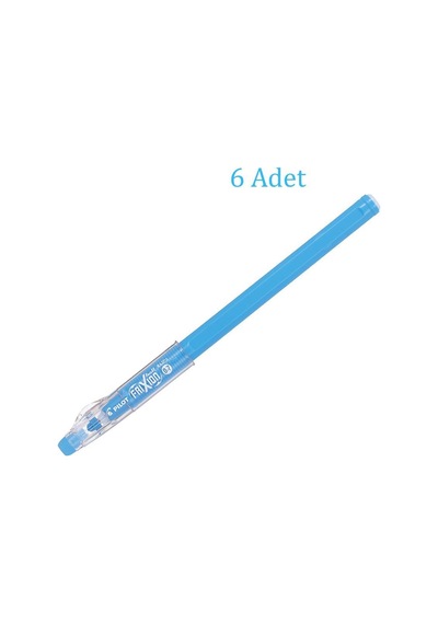 Pilot Frixion Ball Stick Roller Silinebilir Jel Kalem 0.7 Mm Turkuaz F16-lb 6 Adet