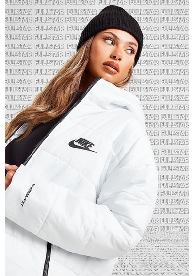 Nike Therma Fit Repel Synthetic Fill Parka Kadın Uzun Midi Kapüşonlu Mont Beyaz Nike Therma Fit Repel Synthetic Fill Parka Kadın Uzun Midi Kapüşonlu Mont Beyaz