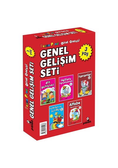 3 Yaş Genel Gelişim Seti Pedagog Afife Çoruk Beyaz Panda Yayınl
