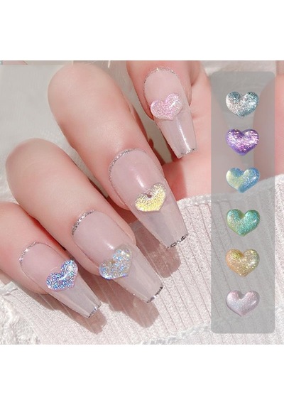 Tırnak Süsleme Nail Art Charm Kalp 56263-3