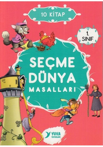 1. Sınıf Seçme Dünya Masalları - 10 Kitap