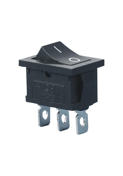 Kcd1-1 Yaylı On-Off 3-Pin Anahtar
