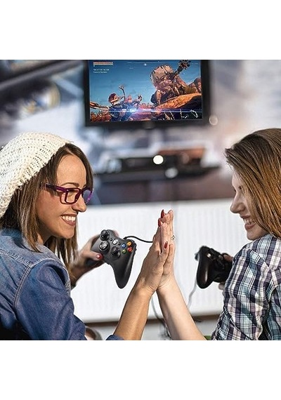 Controller Pc Kablolu Oyun Kolu 2 20m Usb Kablolu Bilgisayar Oyun Kolu Gamepad Joystick Controller Bilgisayar Uyumlu