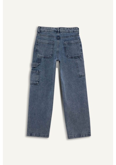 Defacto Carpenter Fıt Düz Paça Jean Pantolon Erkek Çocuk F9729a826spnm29 Yeşil-nm29