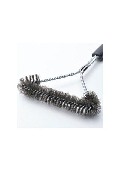 Barbekü-ızgara Temizleme Fırçası, Paslanmaz Çelik-siyah, 35 Cm