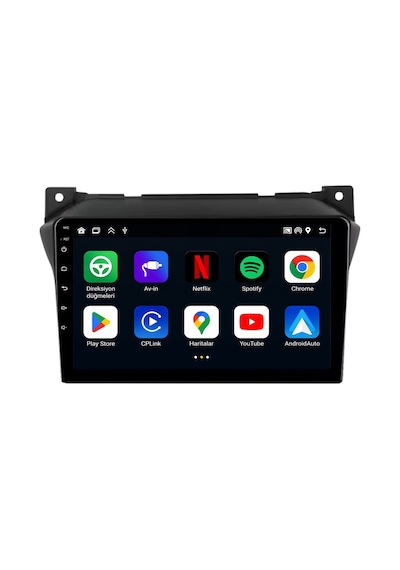 Suzuki Alto 2010-2011 Android Multimedya Carplay Android Auto Navigasyon 8gb Ram 128gb Pro 9"