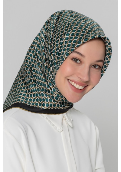 Armine Özel Nostalji Serisi Twill İpek Eşarp Modelleri 8401D-82